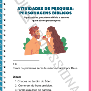 Atividades Bíblicas Grátis