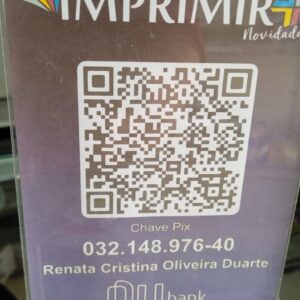 plaquinha acrílica personalizada