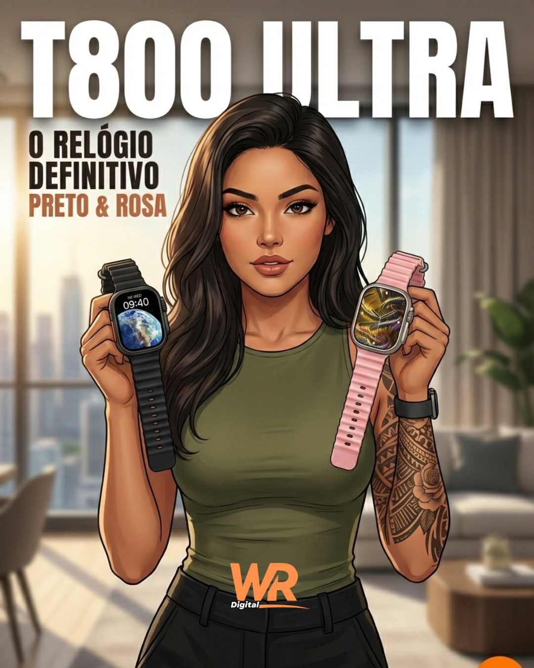 Smartwatch T800 Ultra Hero