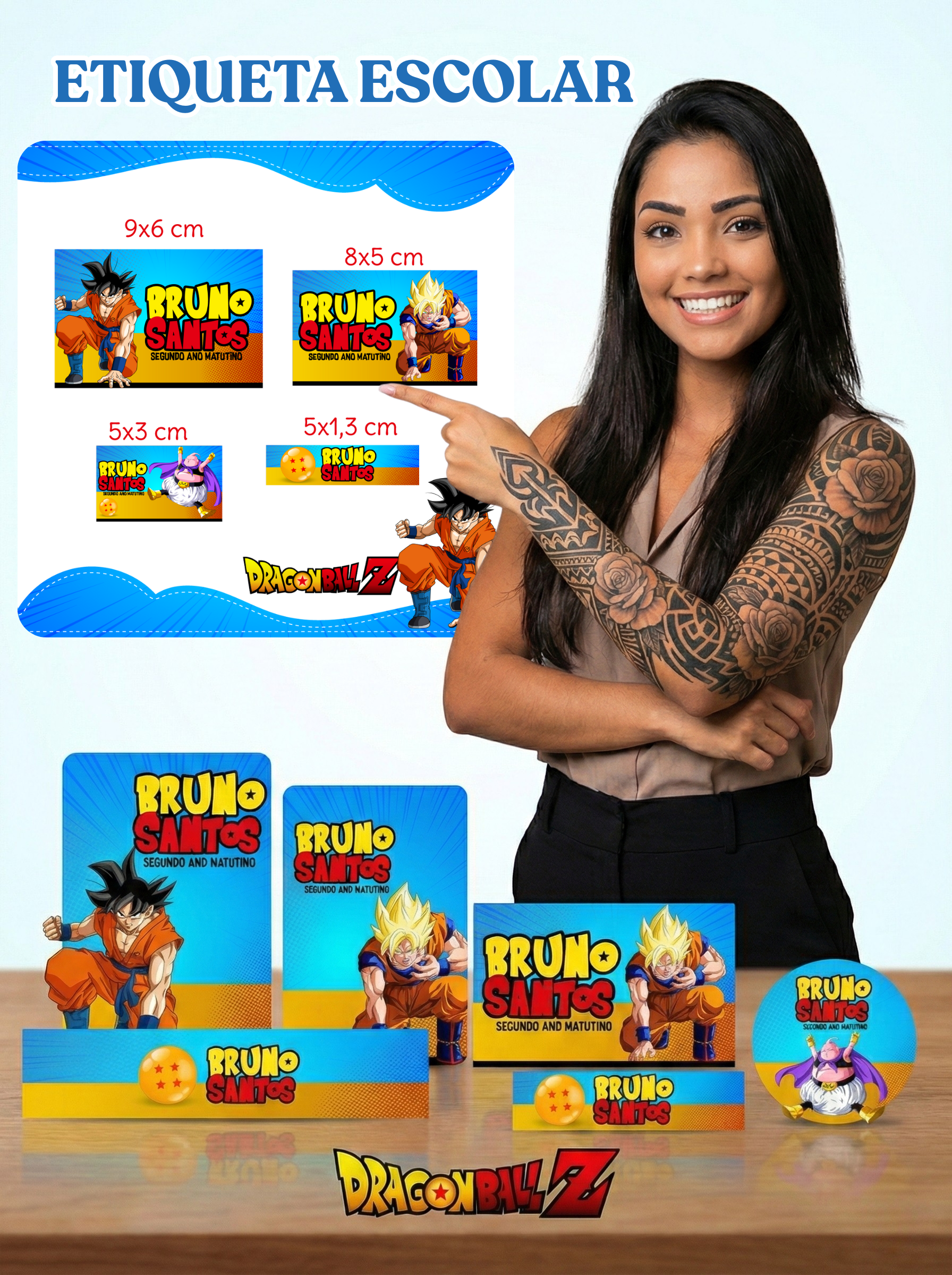 ETIQUETAS ESCOLARES PERSONALIZADAS VOLTA AS AULAS 2026