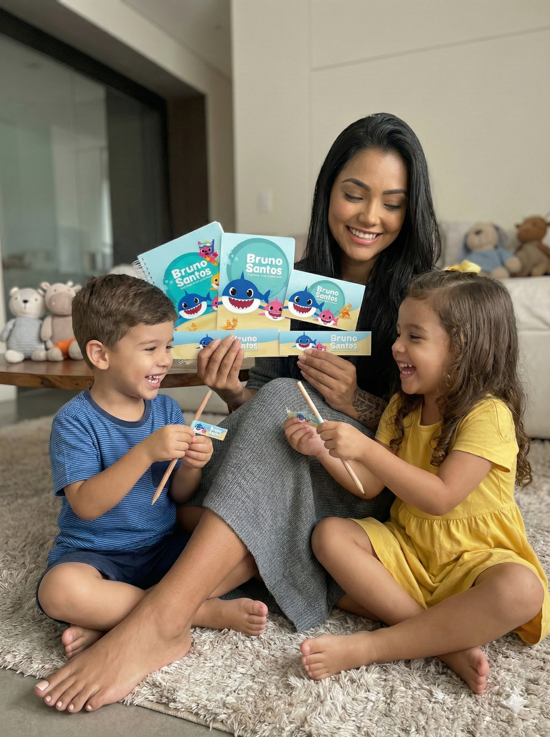 Kit Baby Shark Completo